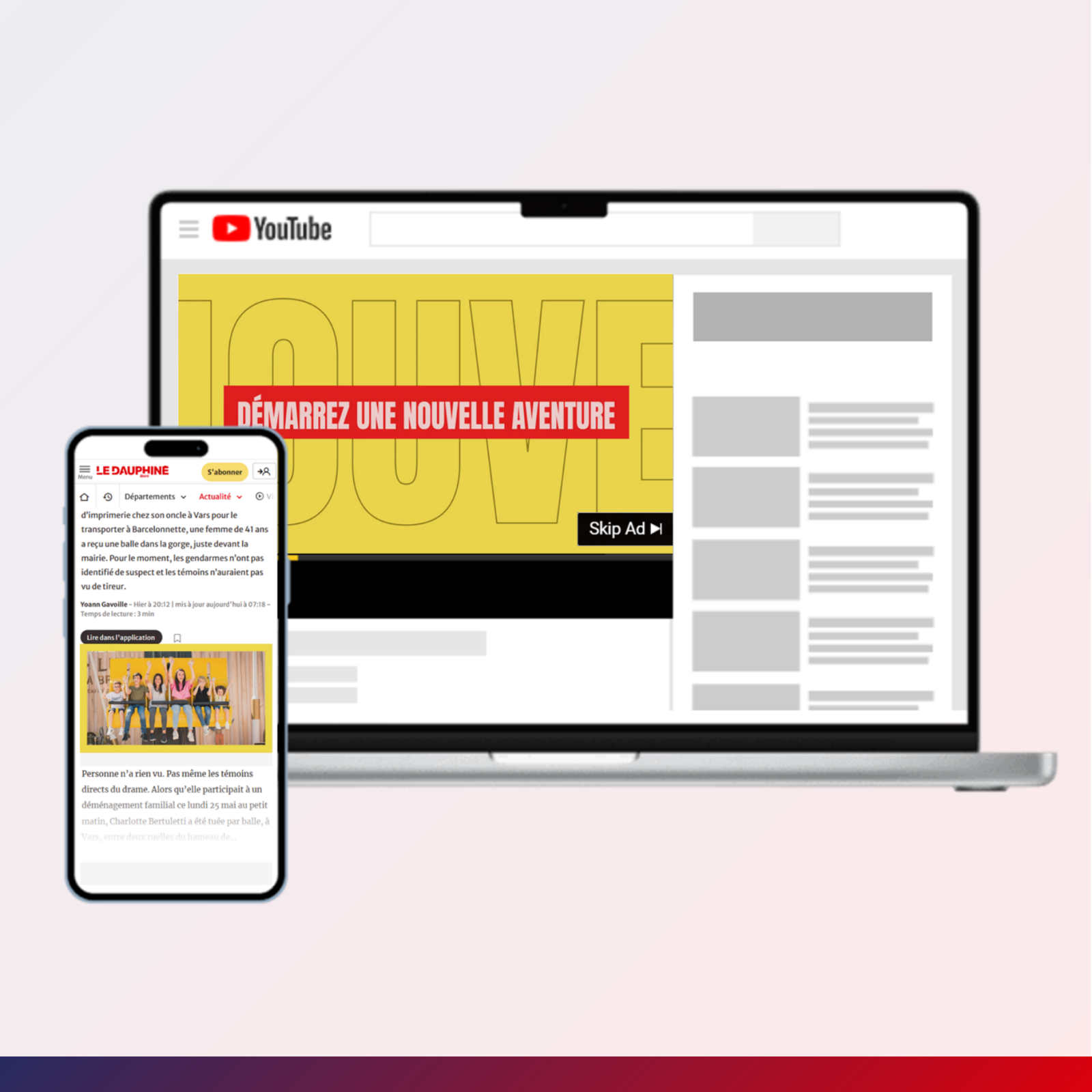 Une solution vidéo premium qui combine proximité, puissance de diffusion et ciblage avancé