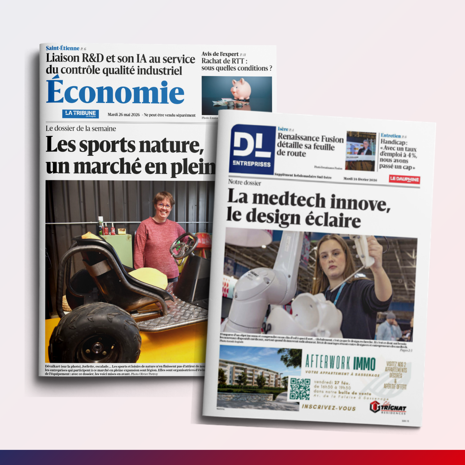 Des suppléments hebdomadaires et mensuels