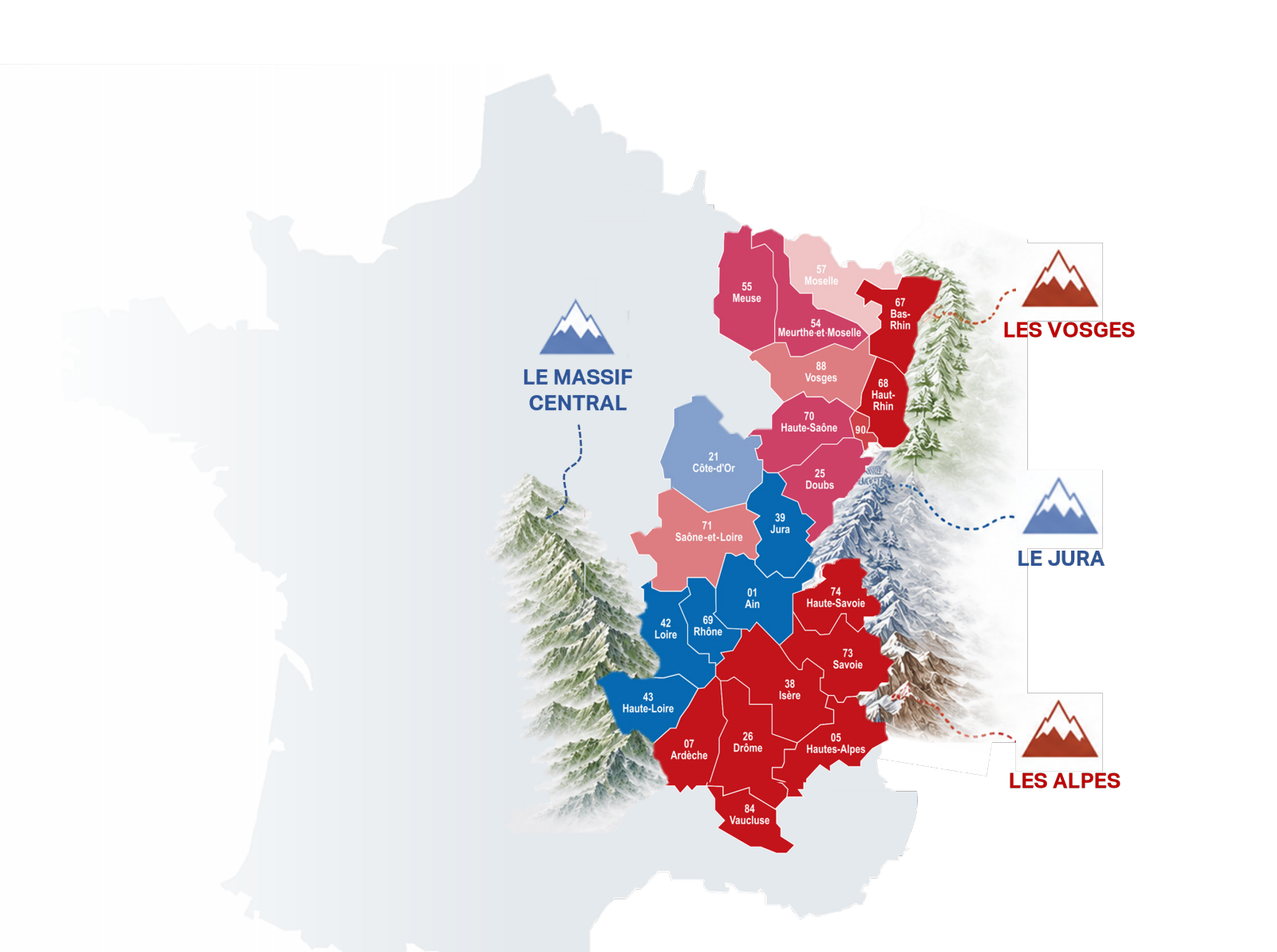 EBRA, une présence unique au cœur des territoires Montagne